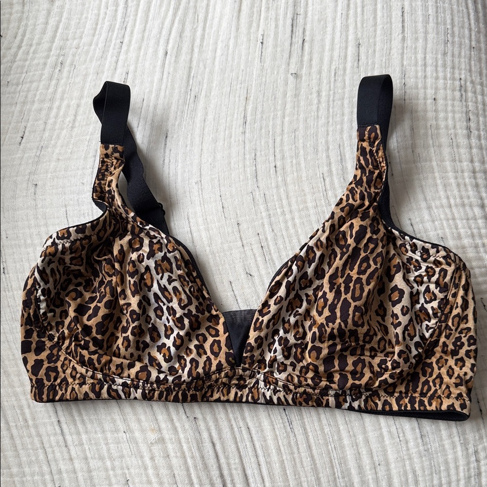 Cosabella SMALL Curvy Evolution Leopard Print Bralette